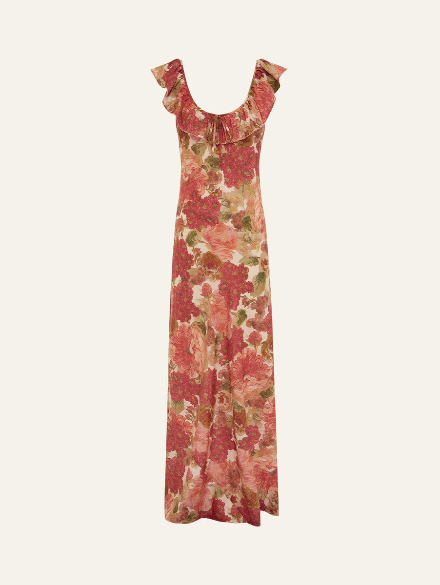Georgia Maxi Dress - Dahlia  peony USA