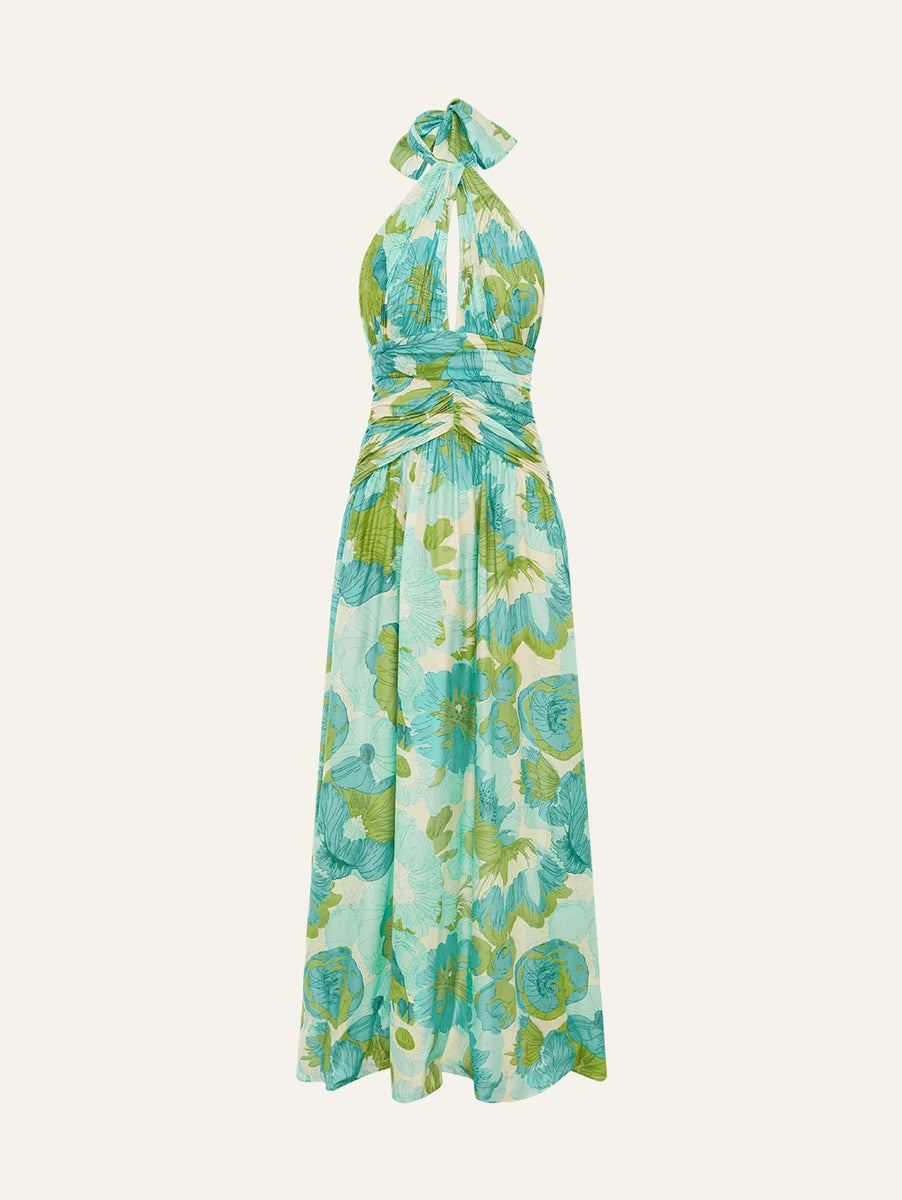 【SWIMCITY】Peony flower dress 107655_PBW_Peony_PinkBotanical