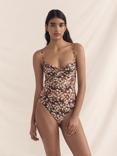 Ruched Cup One Piece
