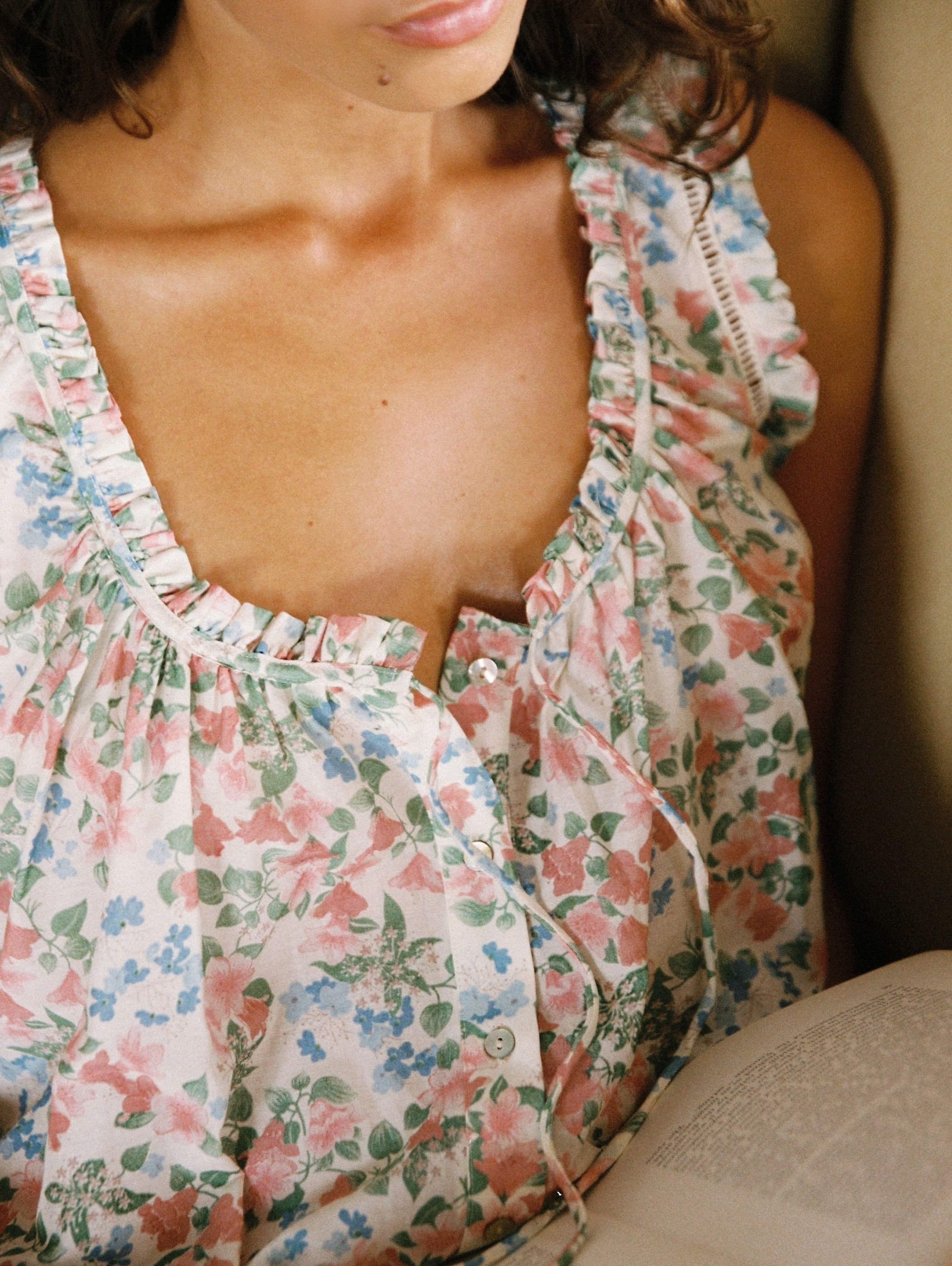 Buttoned Mini Dress