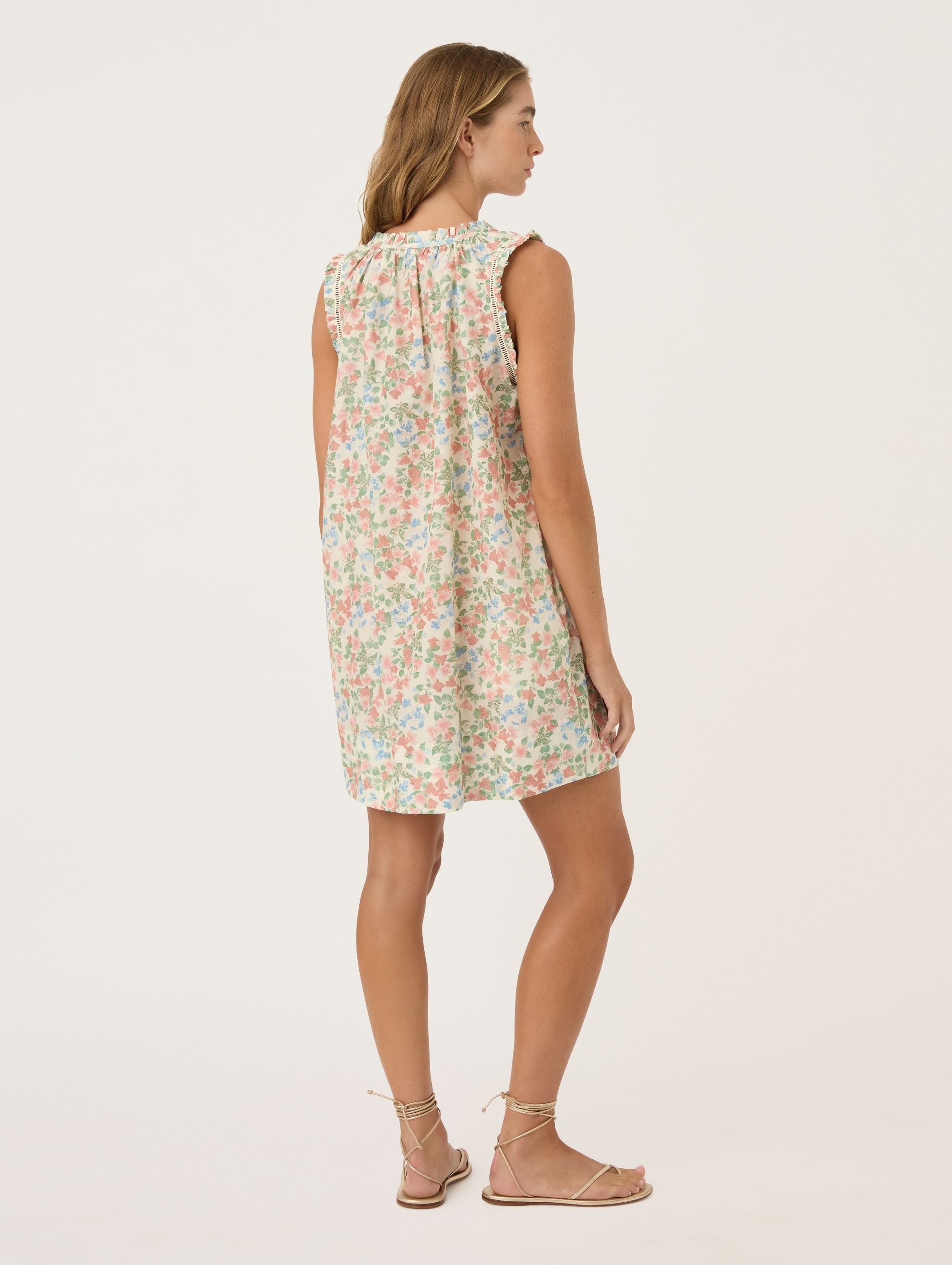 Buttoned Mini Dress