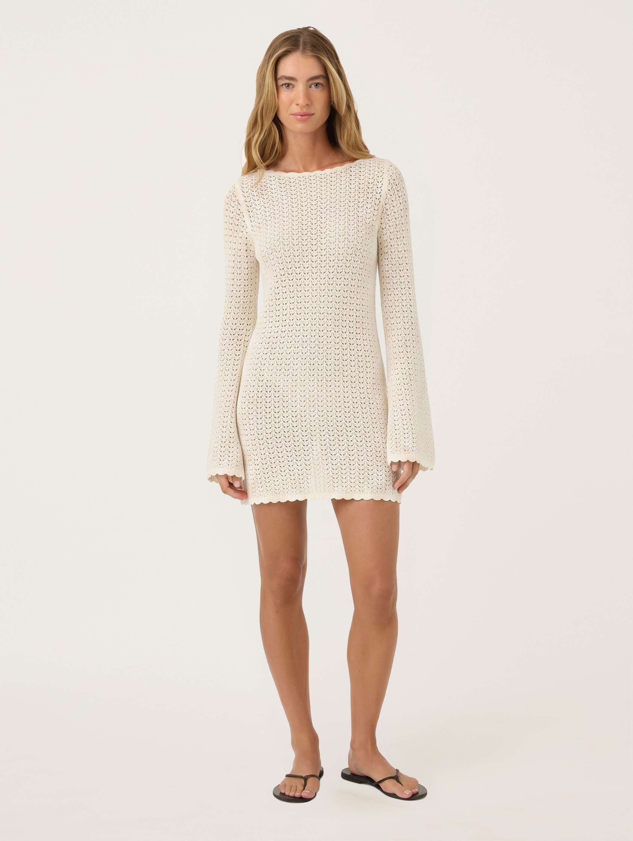 Pointelle Rosie Mini Dress