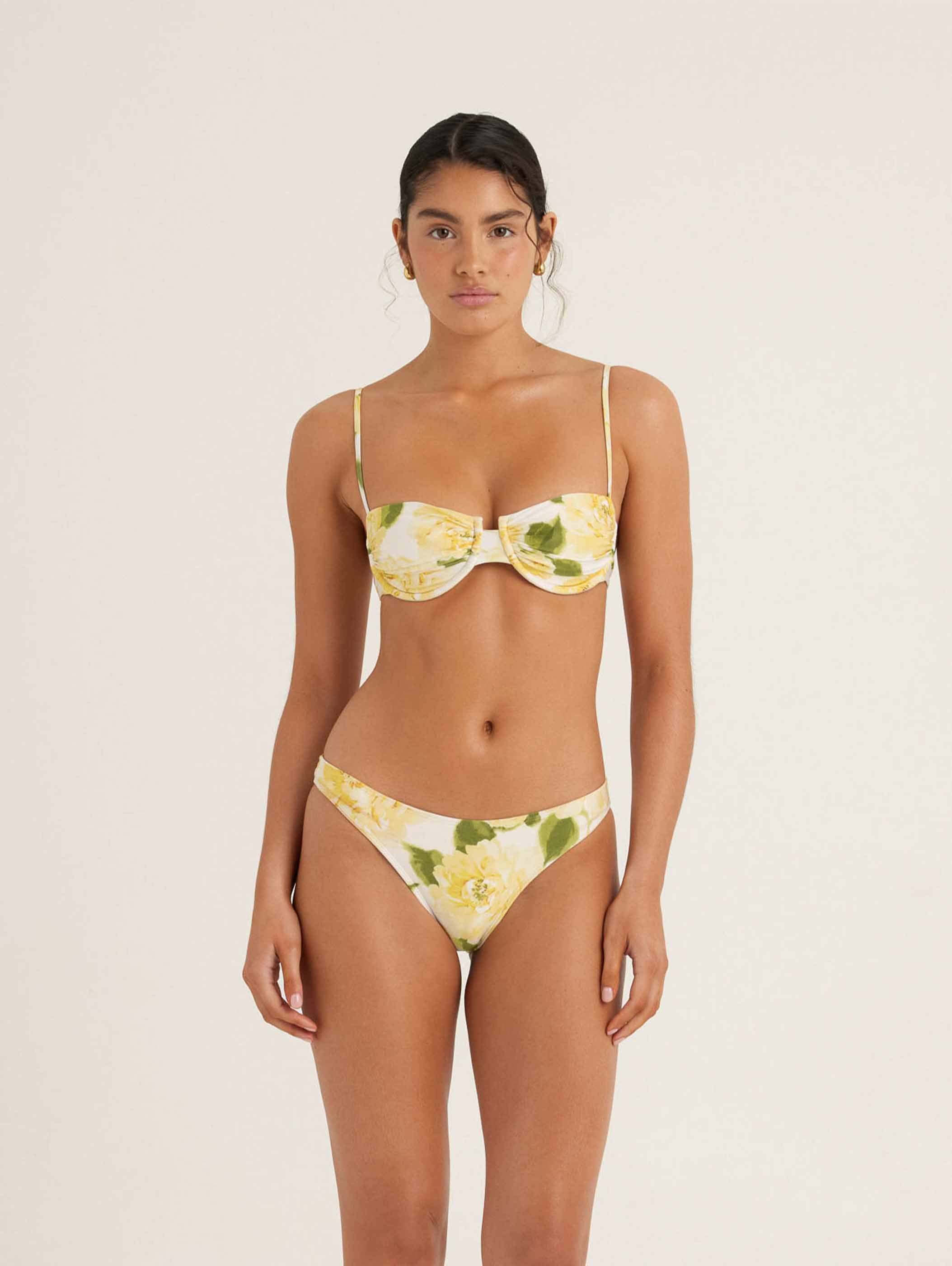 Ruched Holiday Balconette