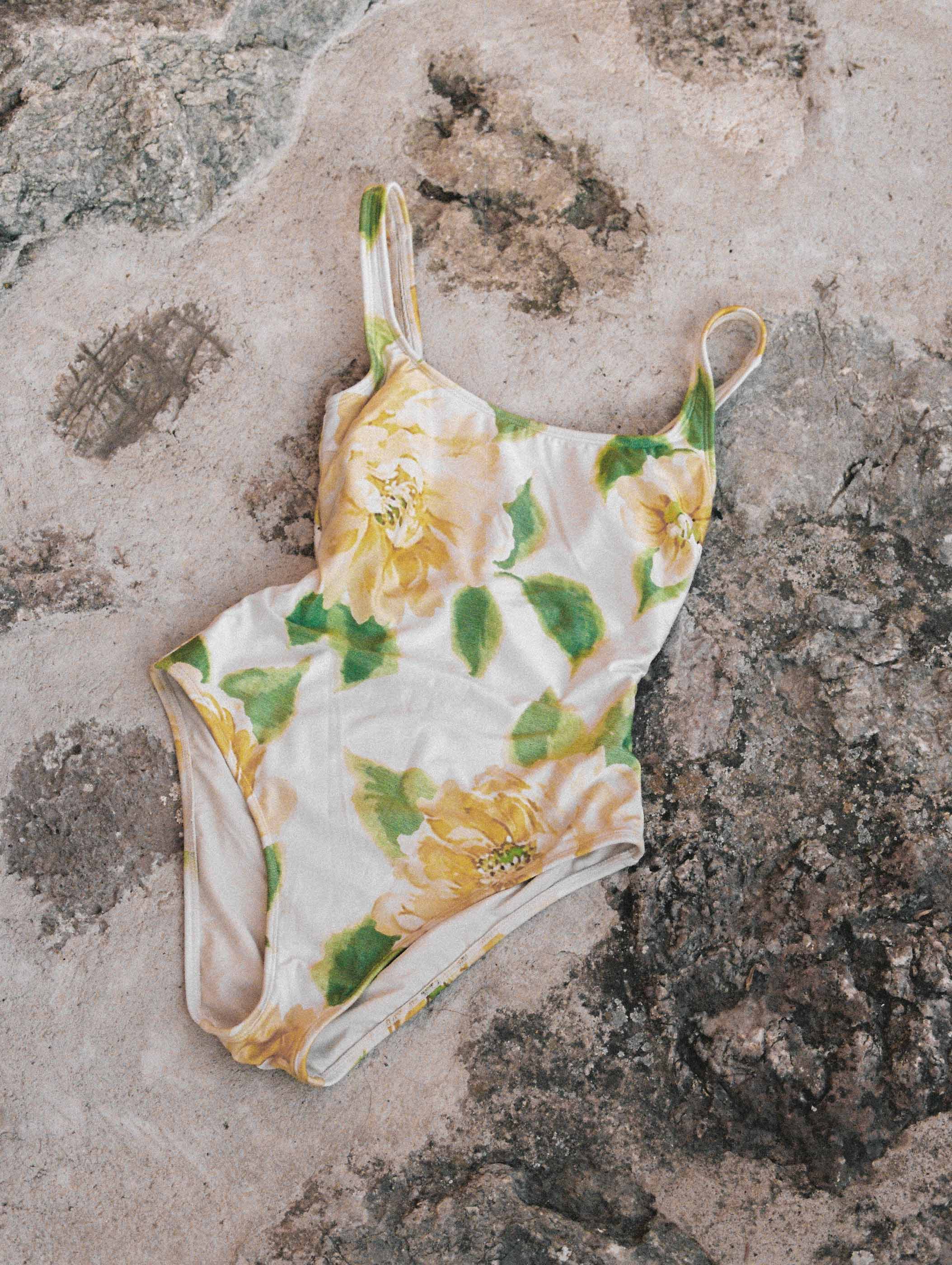 Square Neck One Piece