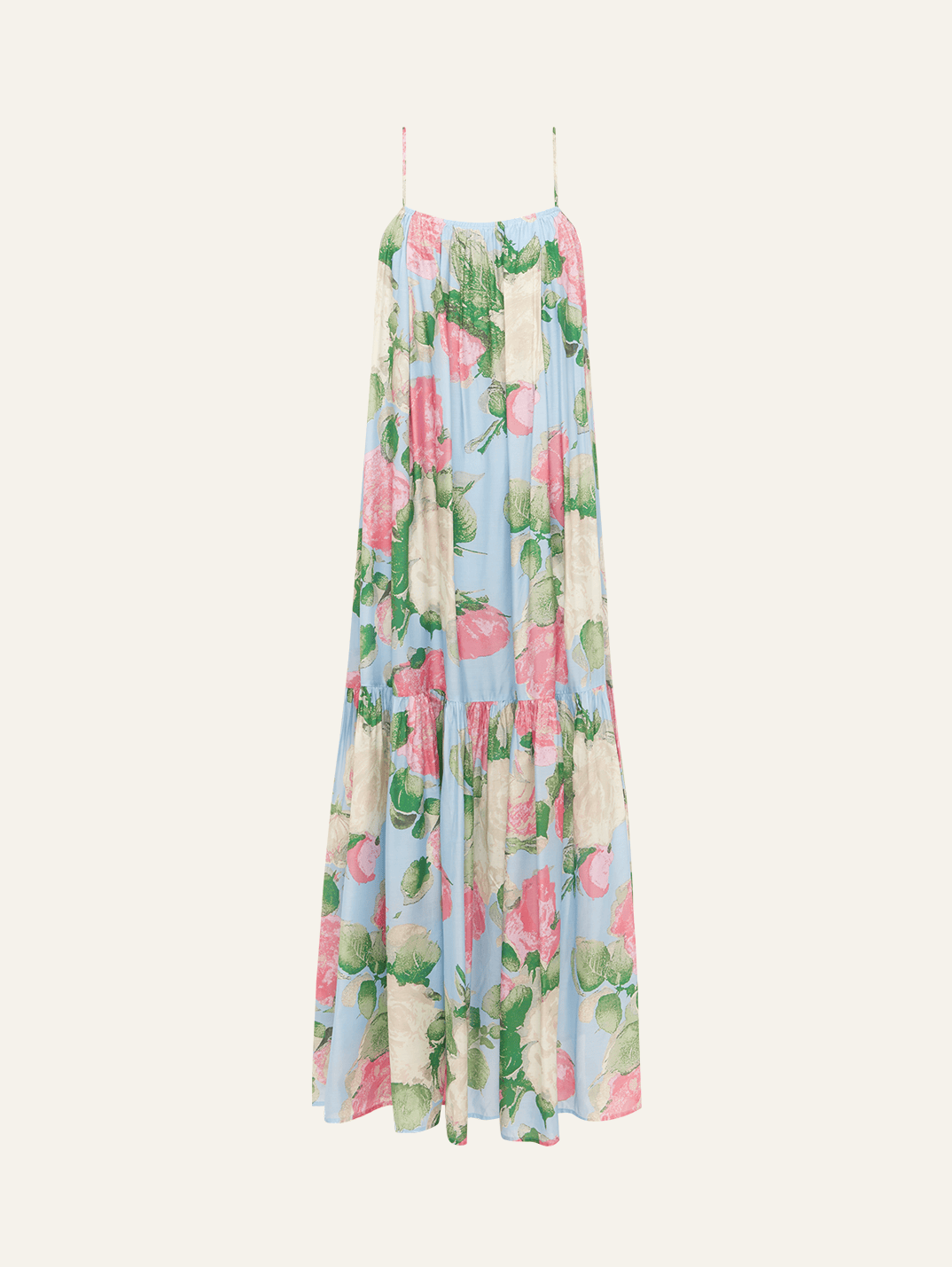 Gathered Midi Dress