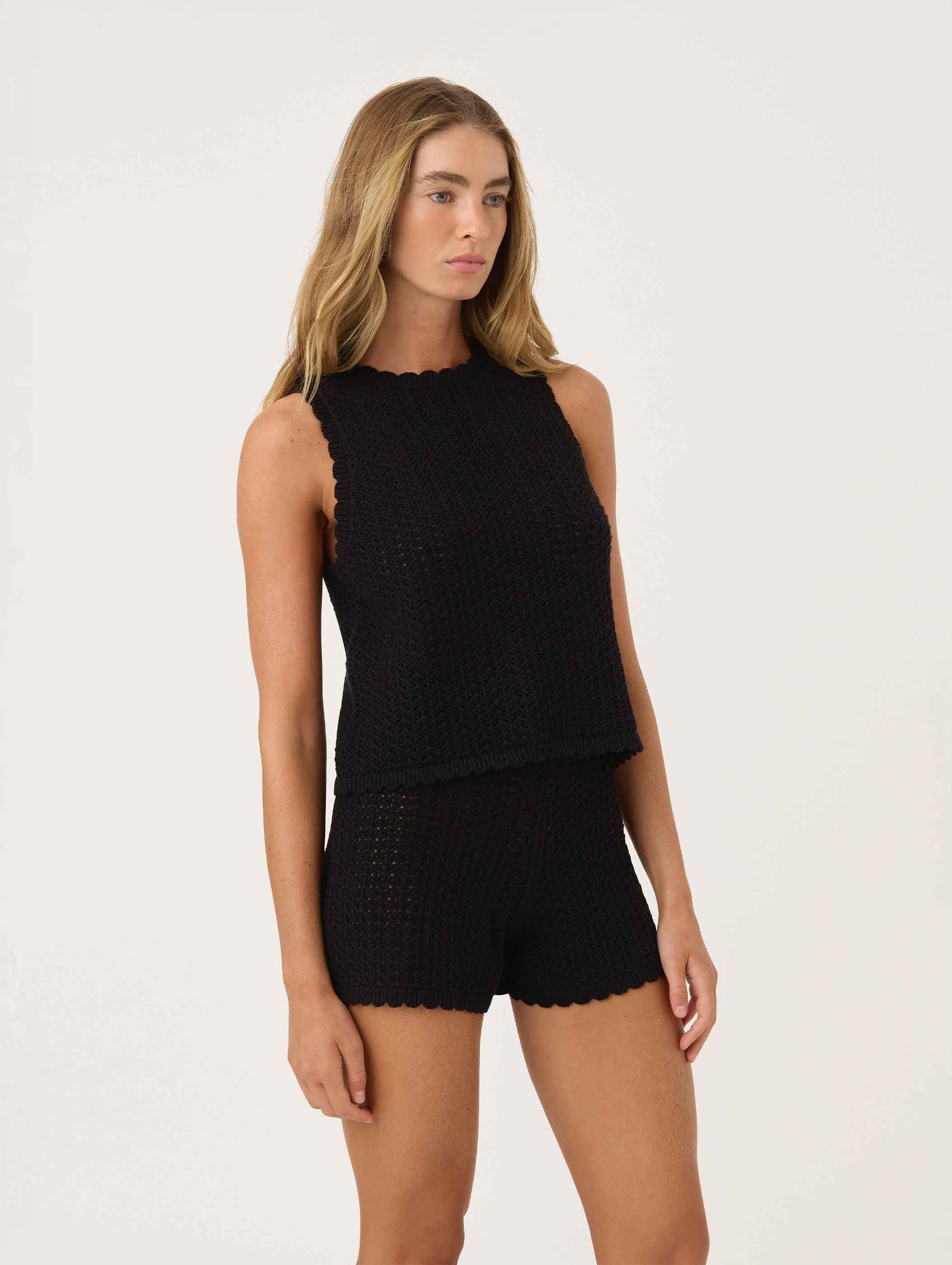 Pointelle Short