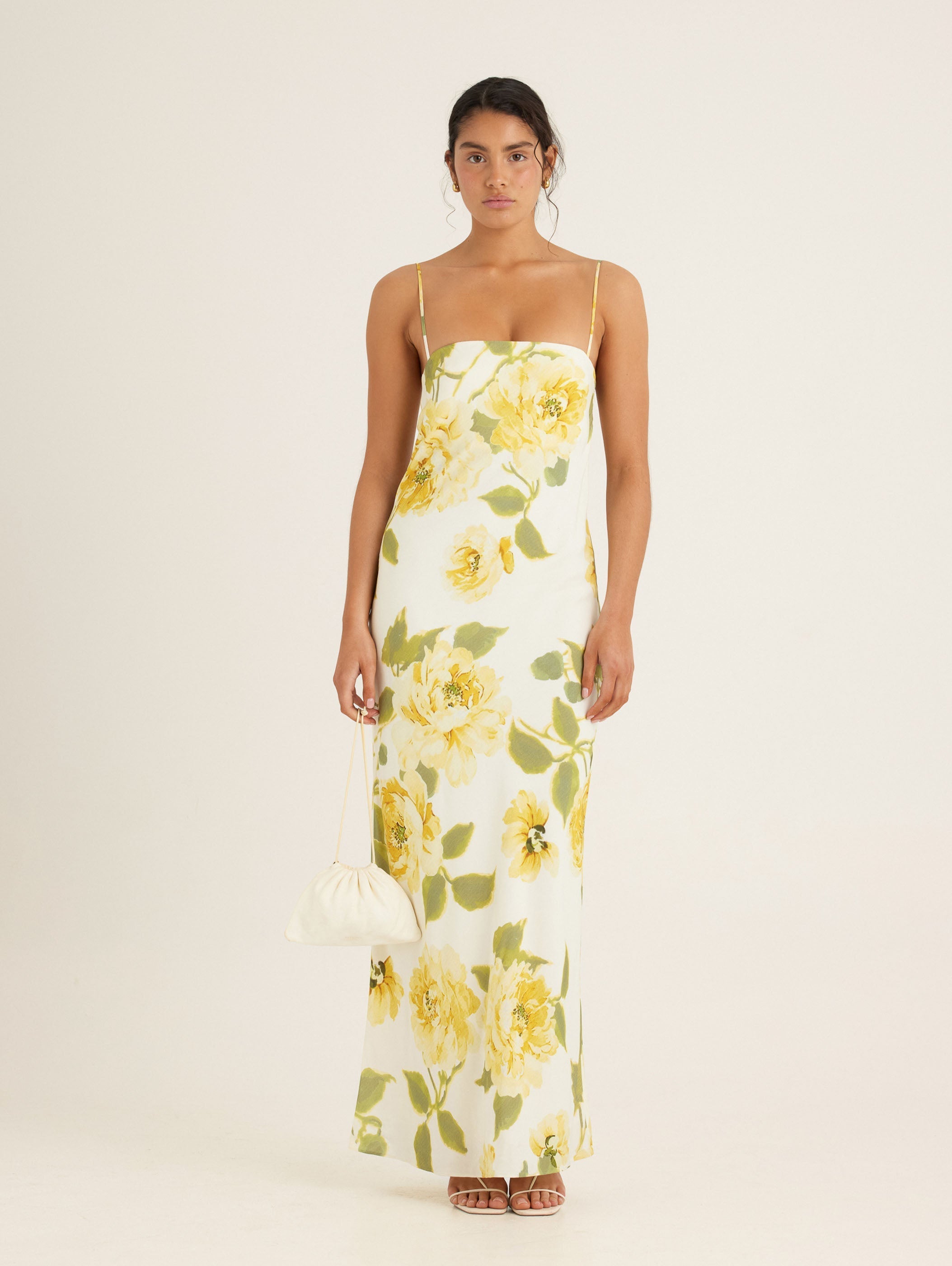 Draped Maxi Dress