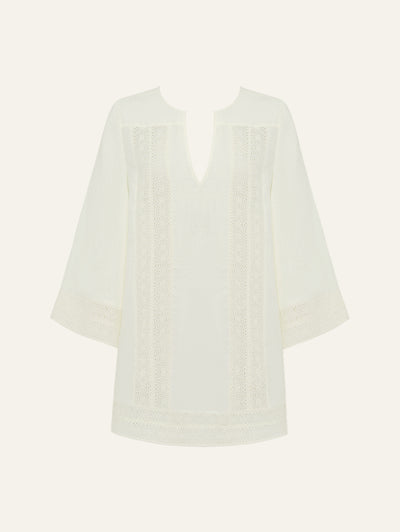 Broderie Smock Dress