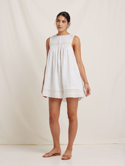 Broderie Babydoll Dress