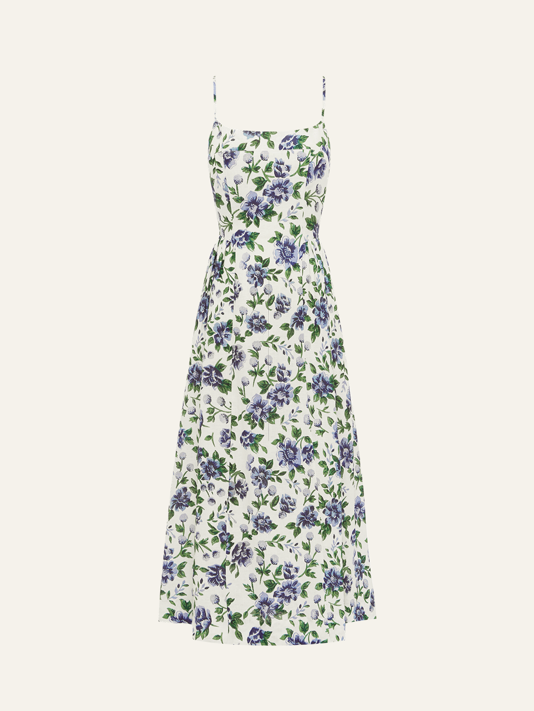 Panelled Midi Dress