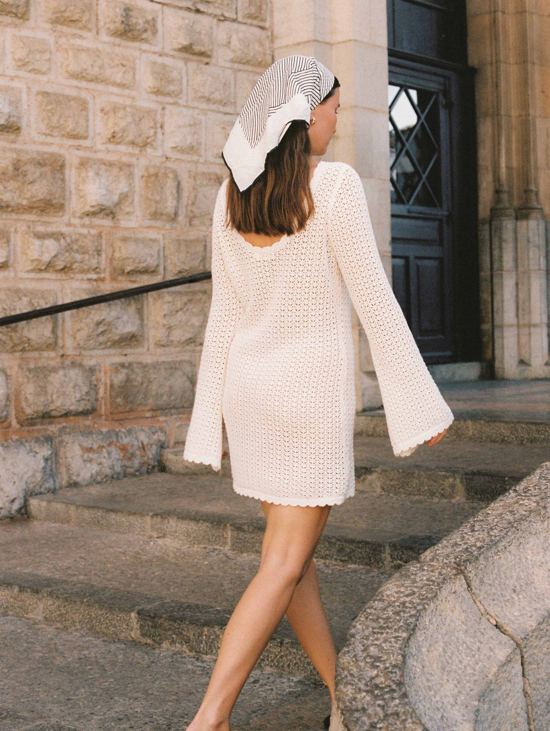 Pointelle Rosie Mini Dress