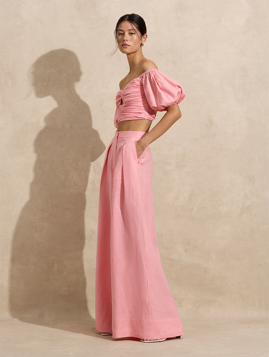 Box Pleat Pant