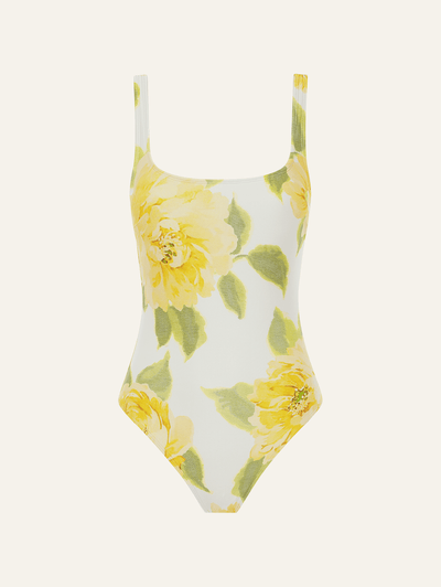 Square Neck One Piece