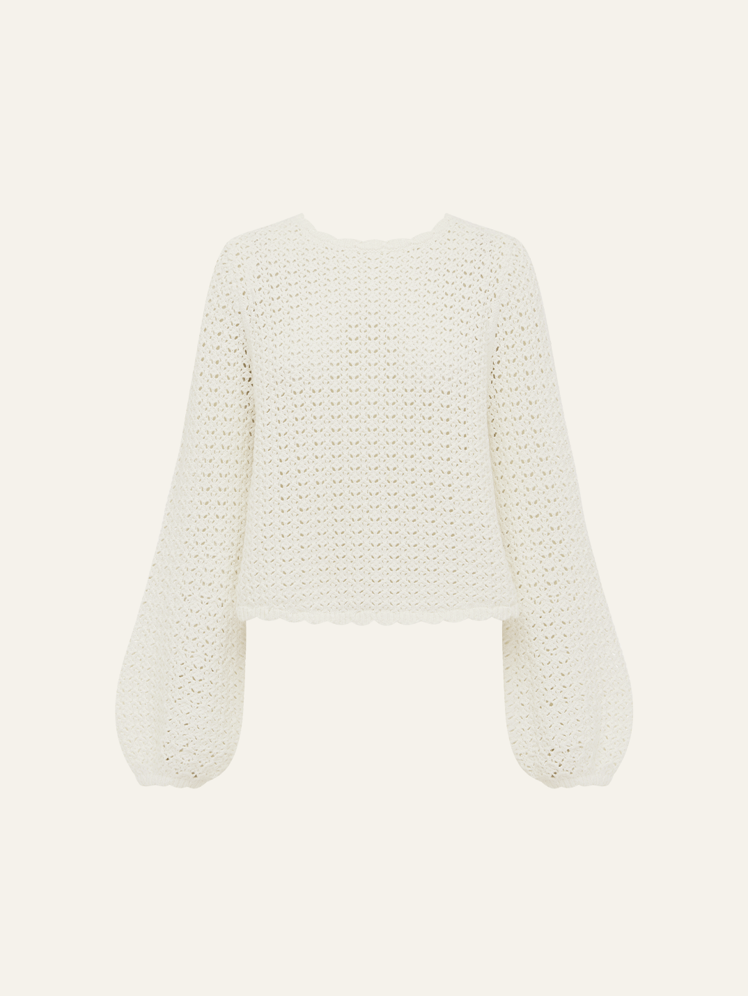Pointelle Pullover