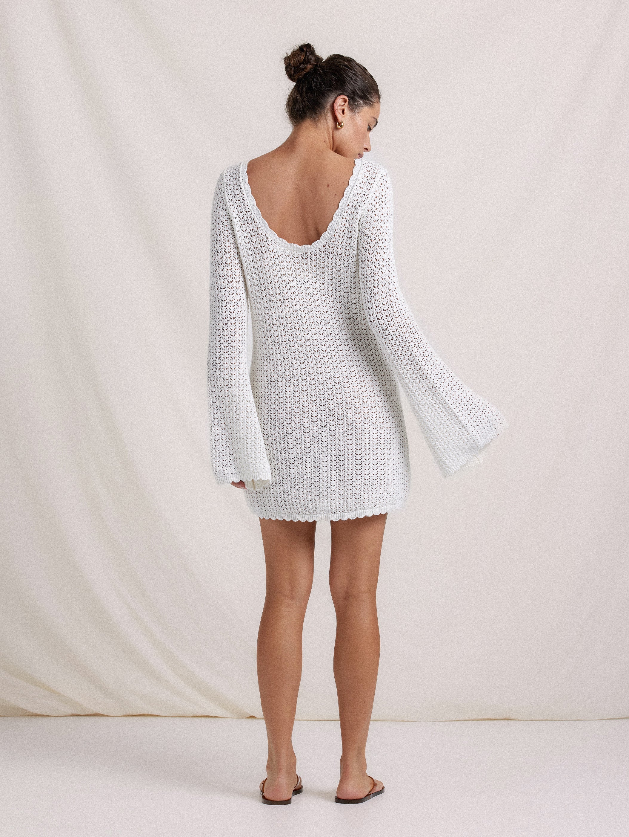 Pointelle Rosie Mini Dress