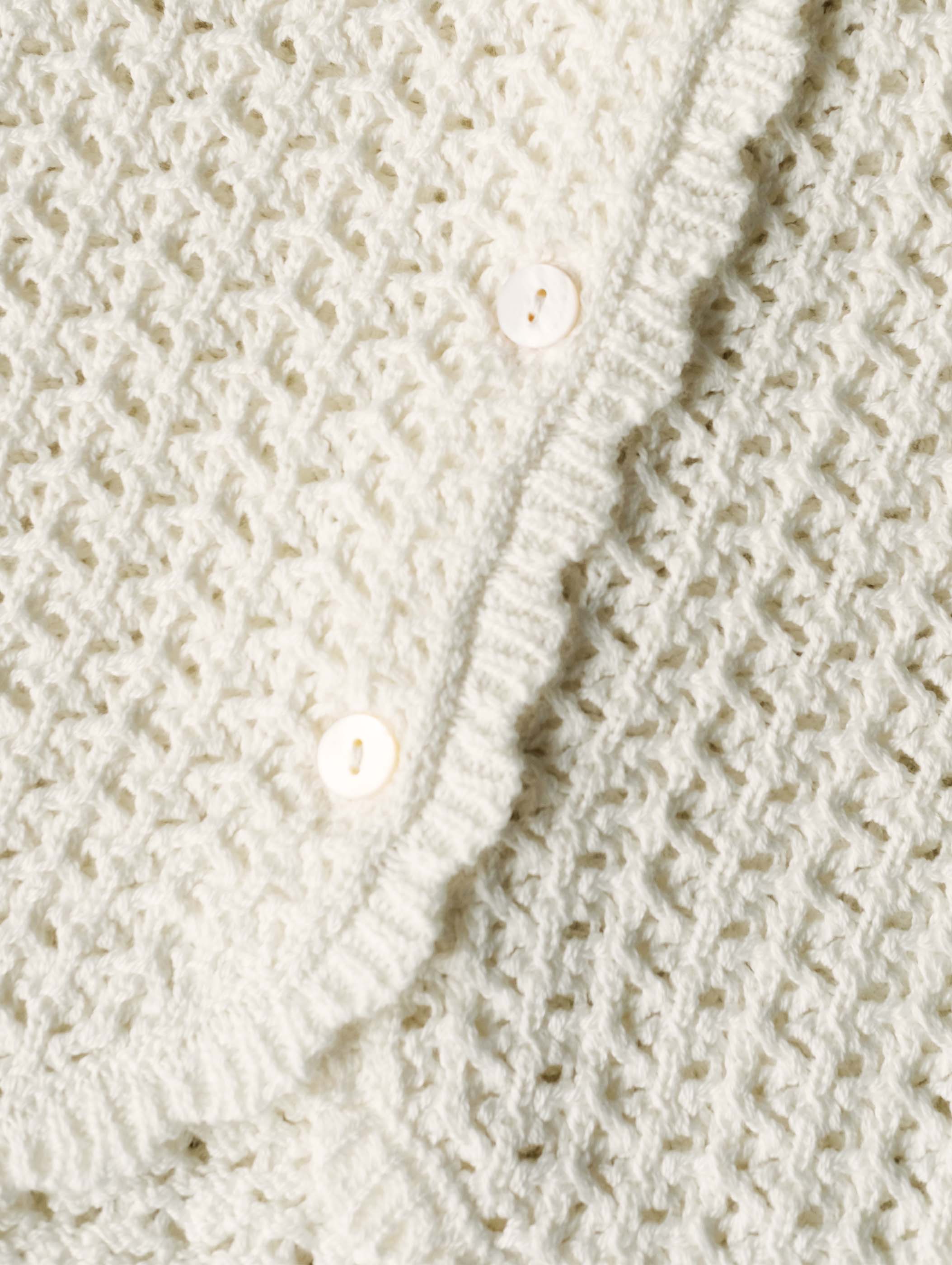Pointelle Vest
