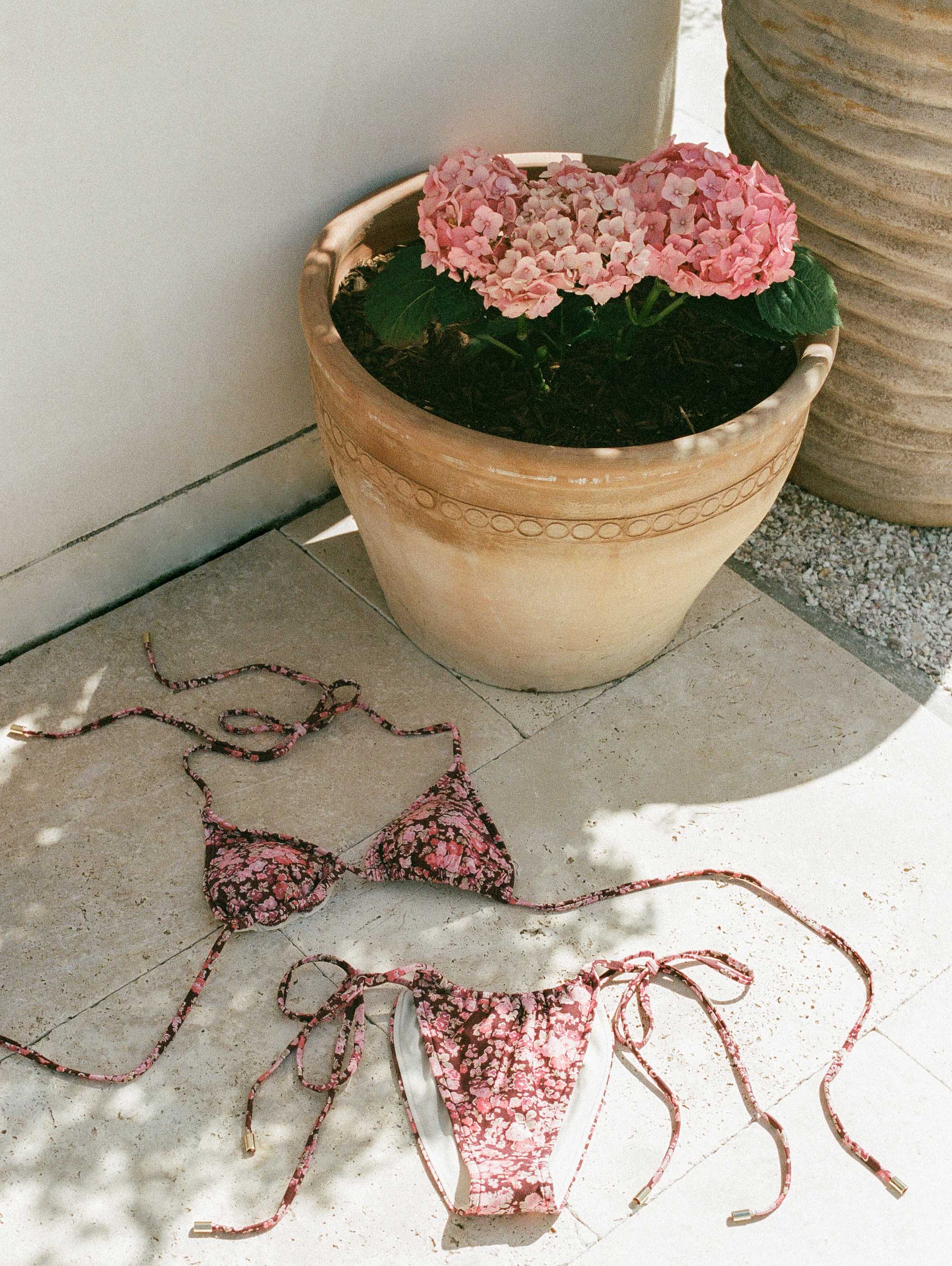 Ruched Channel String Pant