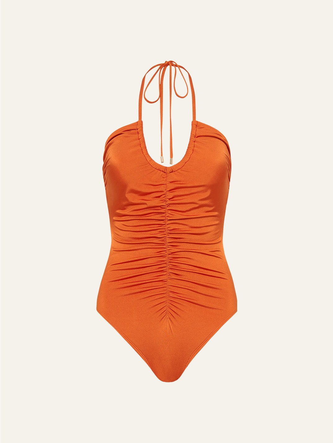 Ruched Vacation One Piece