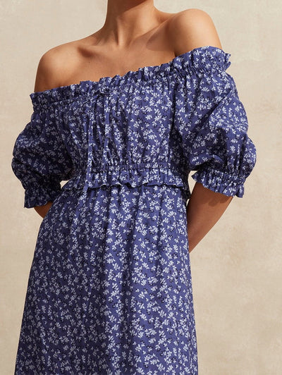 Off Shoulder Maxi Dress