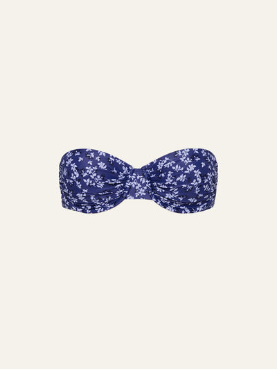 Ruched Underwire Bandeau